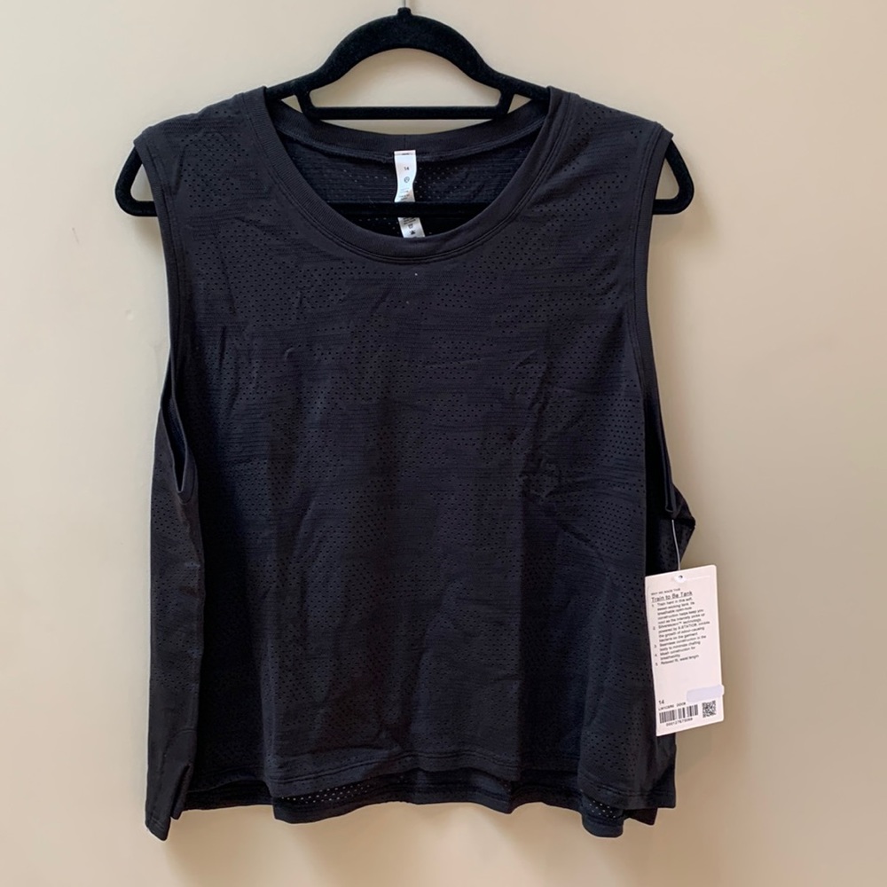 Lululemon Train To Be Tank sz 14 NWT